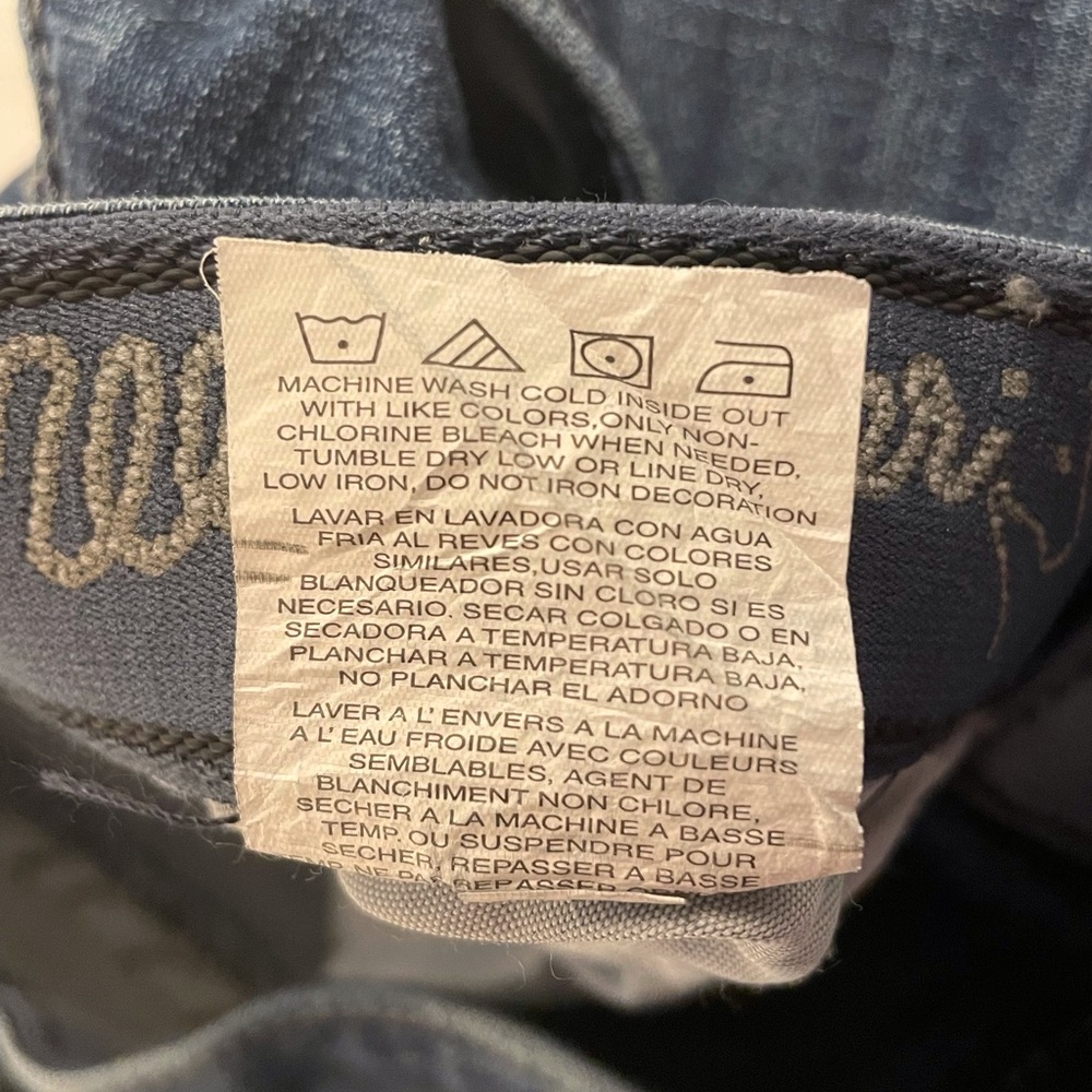 Wrangler Q-Baby Riding Jeans Size 28/5 x 32 - Picture 7 of 15